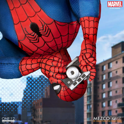 MEZCO - One:12 Collective - Deluxe Edition Spiderman (Figura de 6")