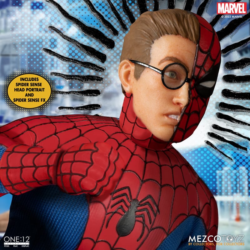 MEZCO - One:12 Collective - Deluxe Edition Spiderman (Figura de 6")