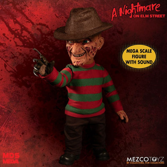 MEZCO - A Nightmare on Elm Street: Talking Freddy Krueger (Figura parlante)
