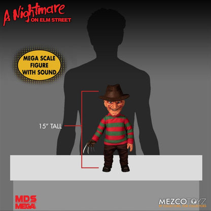MEZCO - A Nightmare on Elm Street: Talking Freddy Krueger (Figura parlante)