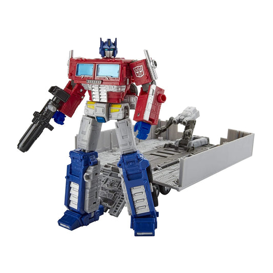 HASBRO - Transformers Gen Legacy United - WFC: Earthrise - Leader Class - Optimus Prime (Figura de 8")
